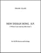 New Indian Song (Hymn) SATB choral sheet music cover